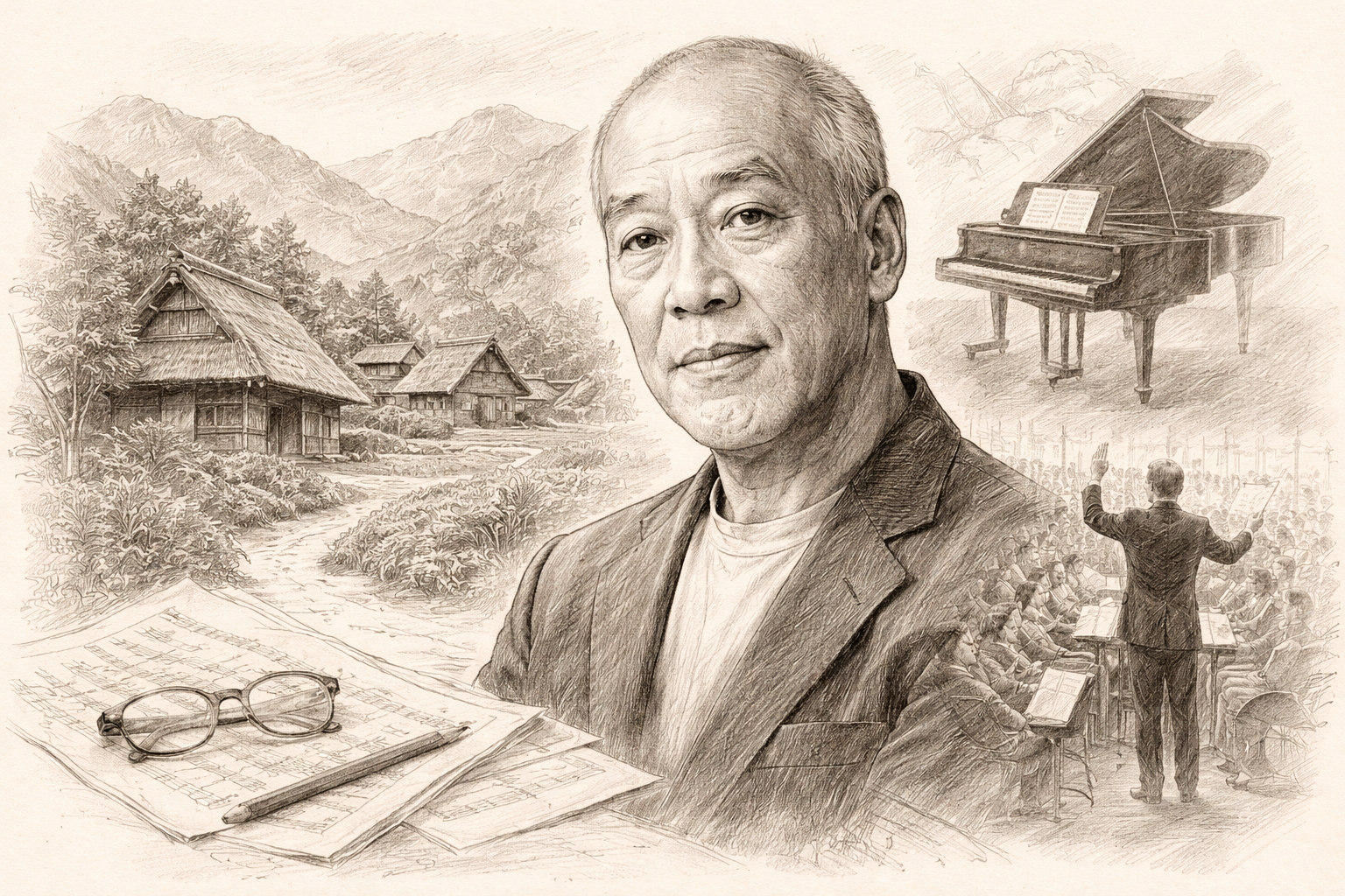 久石譲の生い立ちと出身地