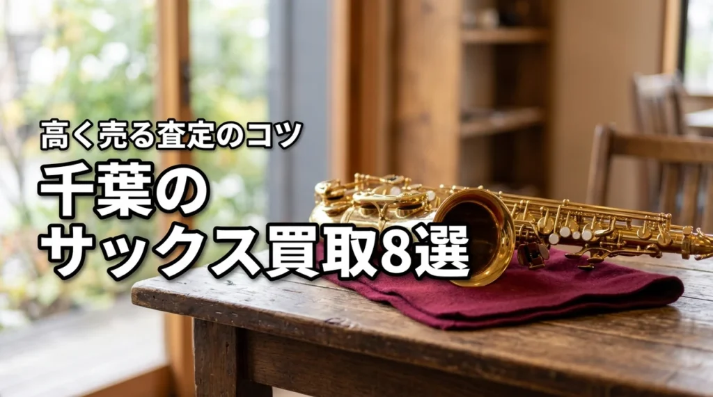 【千葉】サックス買取におすすめの業者8選！出張・店頭査定を比較して高く売るコツ