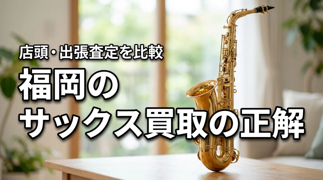 【福岡】サックス買取の正解はここ！出張や店頭査定を比較して最高値で売却しよう（記事のアイキャッチ画像）